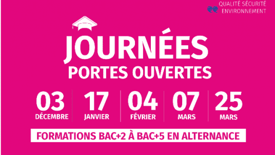 Journées Portes Ouvertes 2025/26