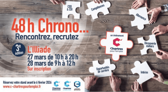 Nous serons au 48H Chrono !